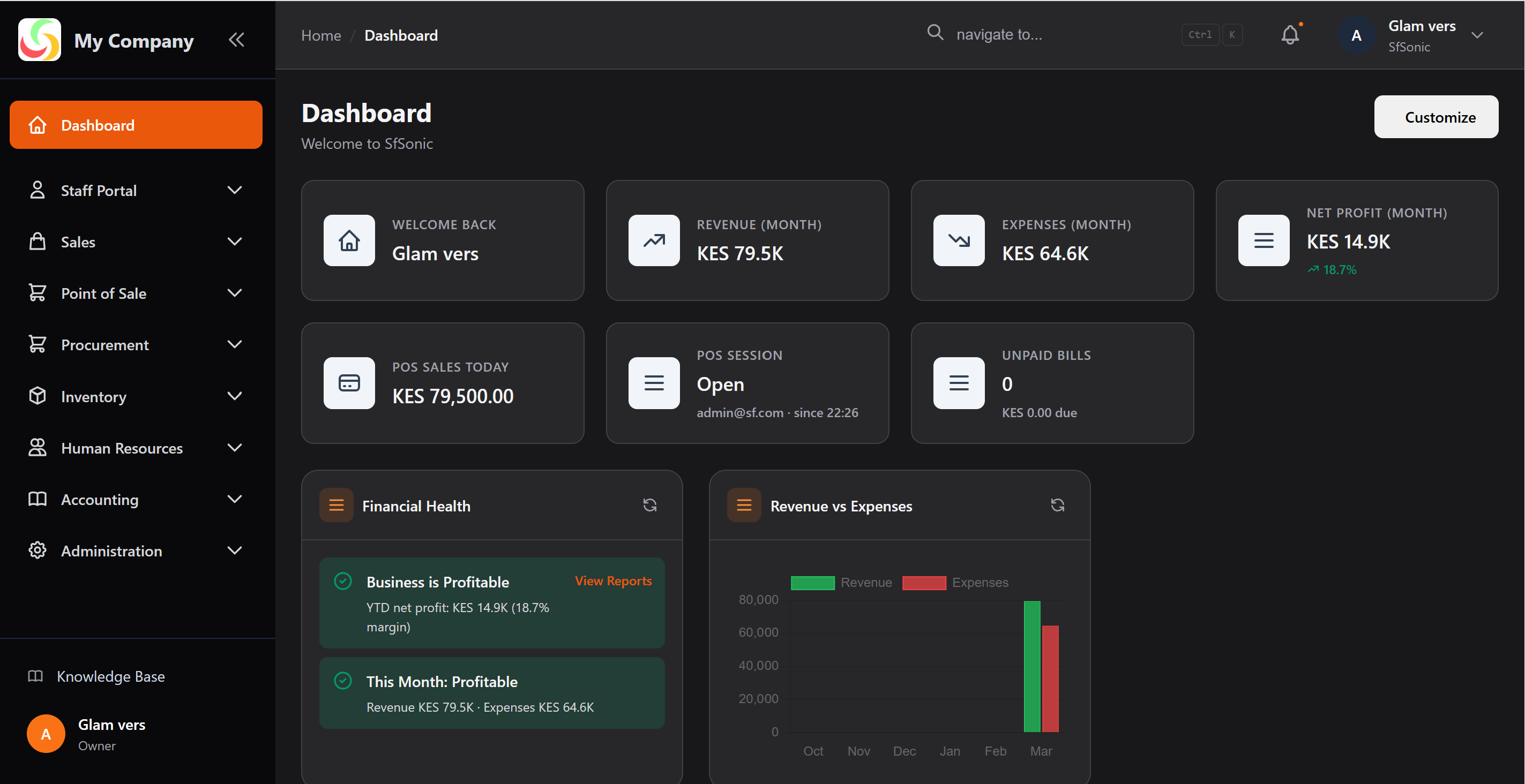 Evrykit Dashboard